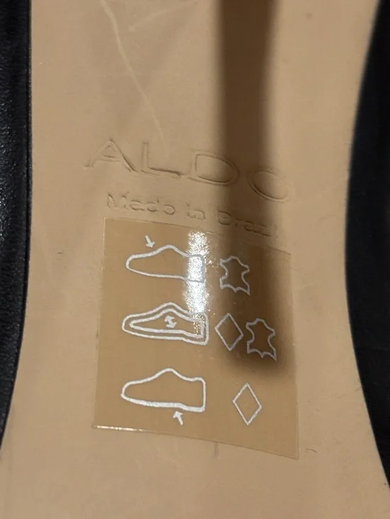 Aldo Black Pointed-Toe High Heel Pumps - Picture 8 of 9